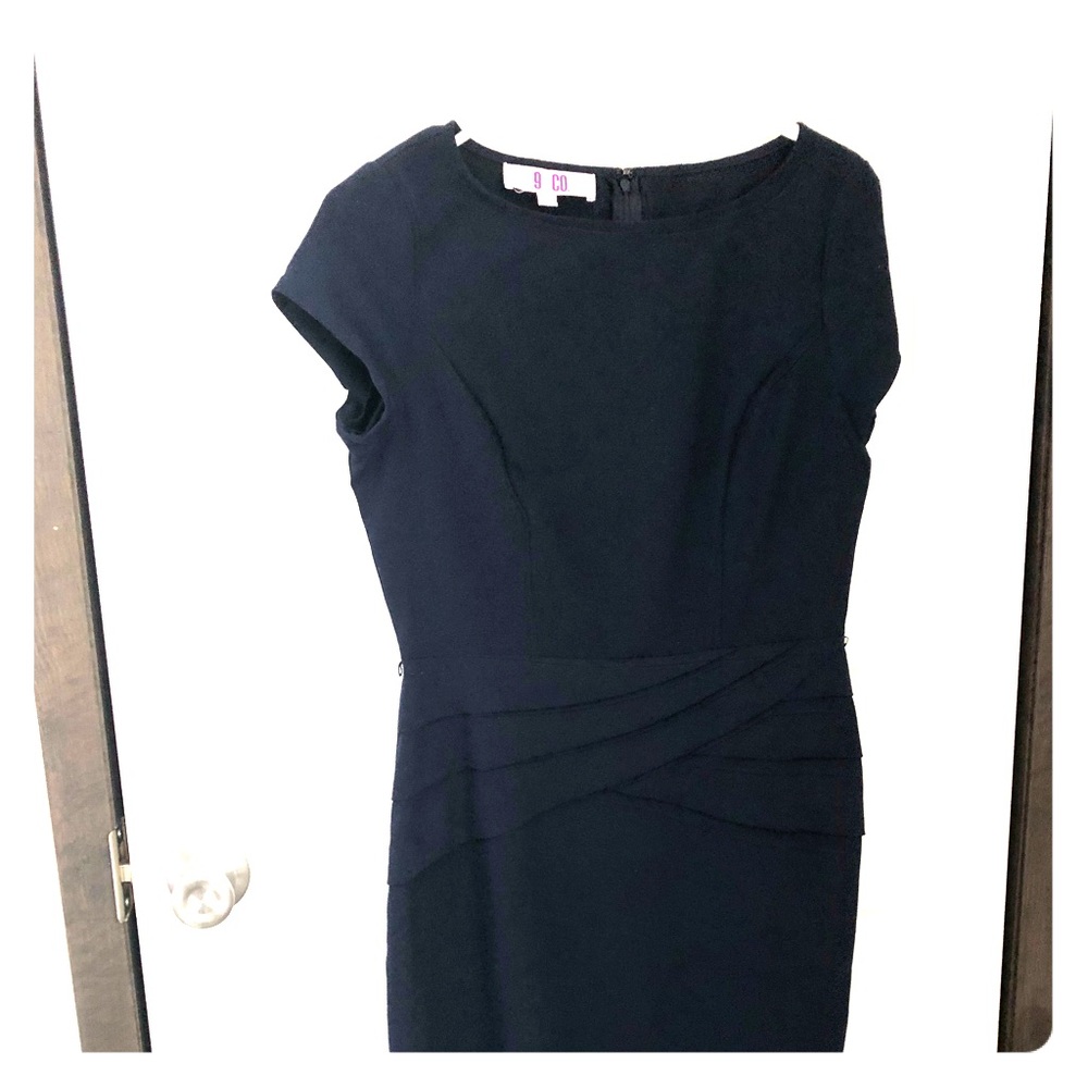 Classic navy dress